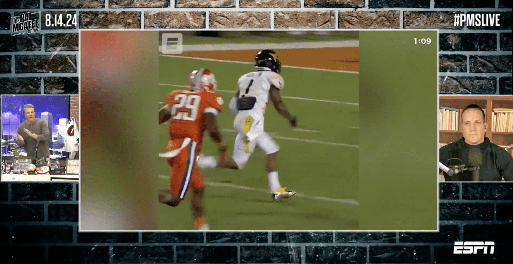 Pat McAfee talking Tavon Austin